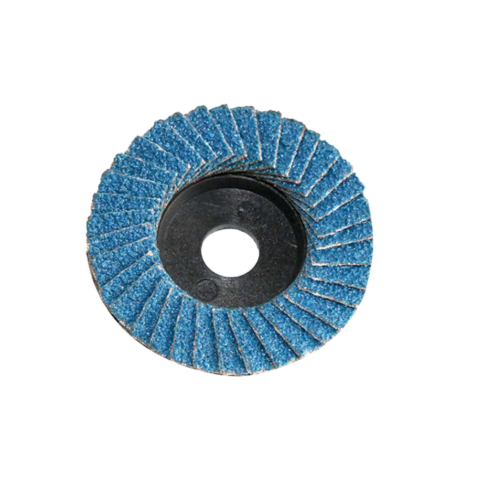 Discos de aleta plana para amoladora angular, 75mm, 10mm, disco de molienda de 80 granos, cuchillas de corte de madera