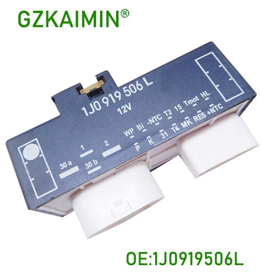 Fan Control Relais 1J0 919 506 L / 1J0919506L / 1J0 919 506L Voor V-W Golf MK4