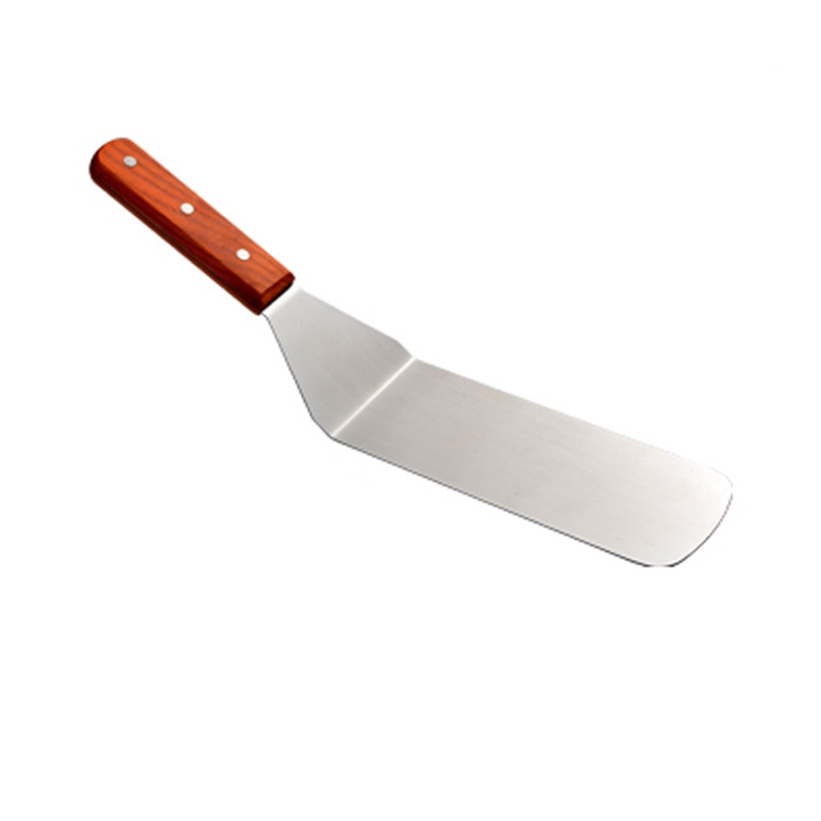 Frying Spatula Scraper Wooden Pizza Paddle Pastry Tools Stainless Steel Kitchen Baking Tool: A2