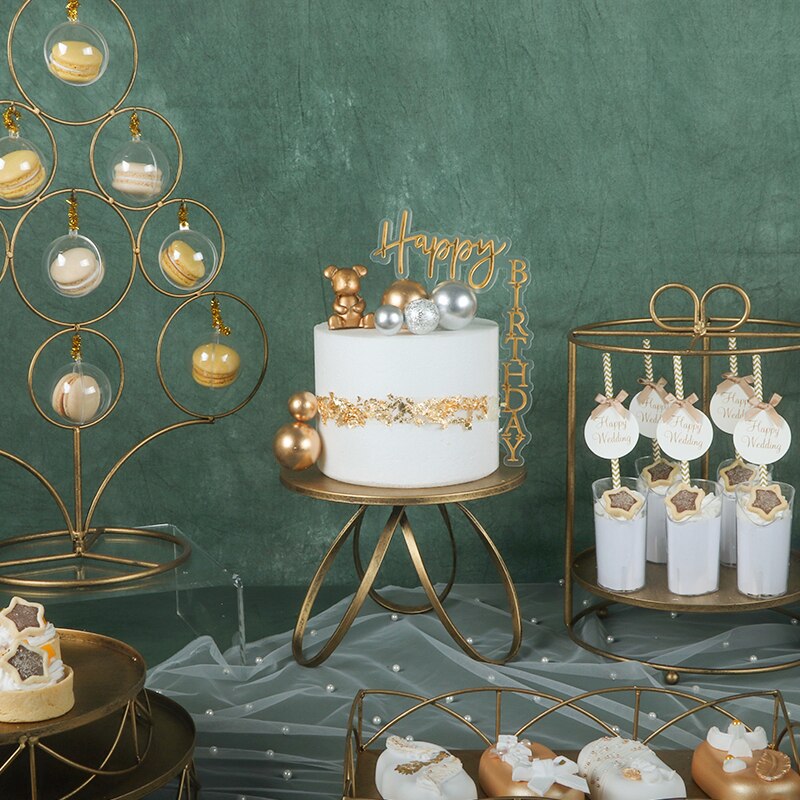 Baking Cake Bread Display Racks Wedding Cake Stands Dessert Cupcake Food Plates Tray Restaurant Tableware