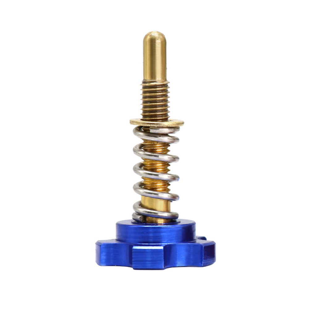 Tornillo de ajuste de velocidad de ralentí del carburador de motocicleta para CNC Universal PWK PE Carb herramienta de ajuste Carburador Carburatore: Azul