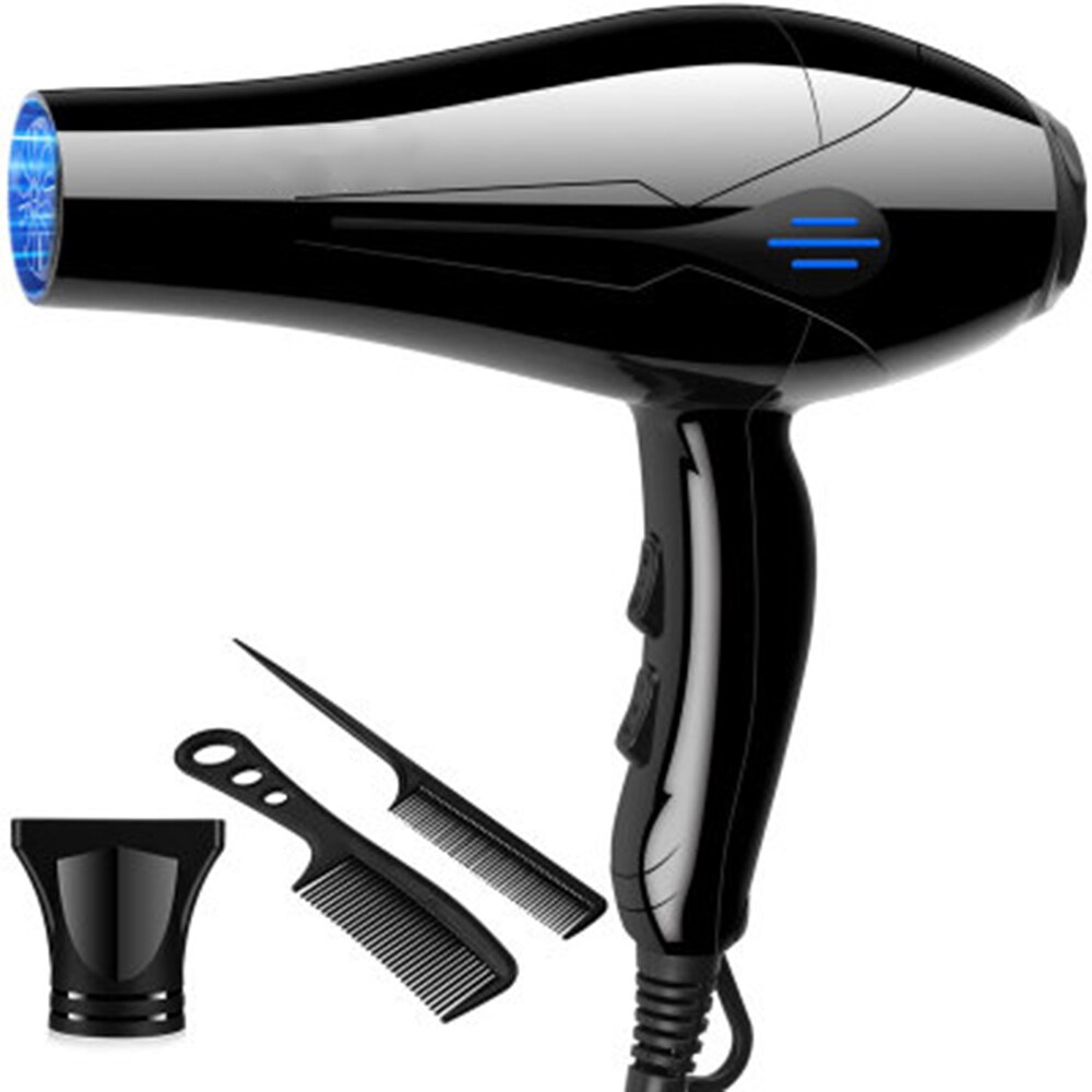 2200W Hair Dryer 240VStrong Power Barber Salon Styling Tools /Cold Air Blow Dryer 5 levels of Adjustment viaje