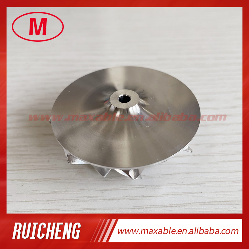 36.03/52.02mm 8+0 blades Turbocharger Milling/aluminum 2618/billet compressor wheel