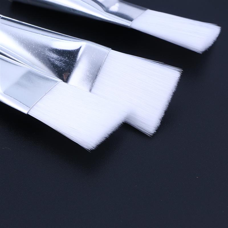 Brochas de cristal transparente para mascarilla Facial, pinceles de maquillaje suaves, aplicador para máscara Facial, 12 Uds.