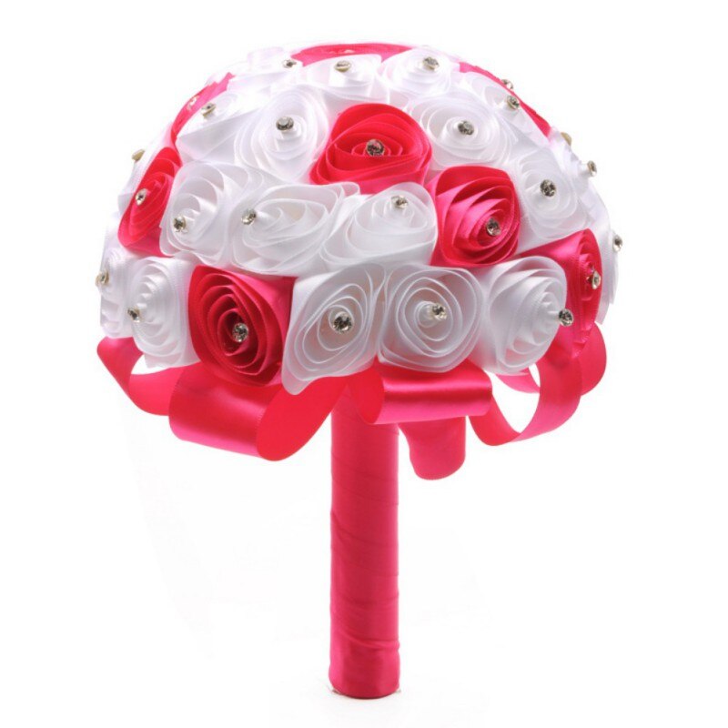 Simulation Hand Flower Bouquet Wedding Bride Holding Flowers Wedding Decoration Festival Party Home Tabletop Decoration: MR