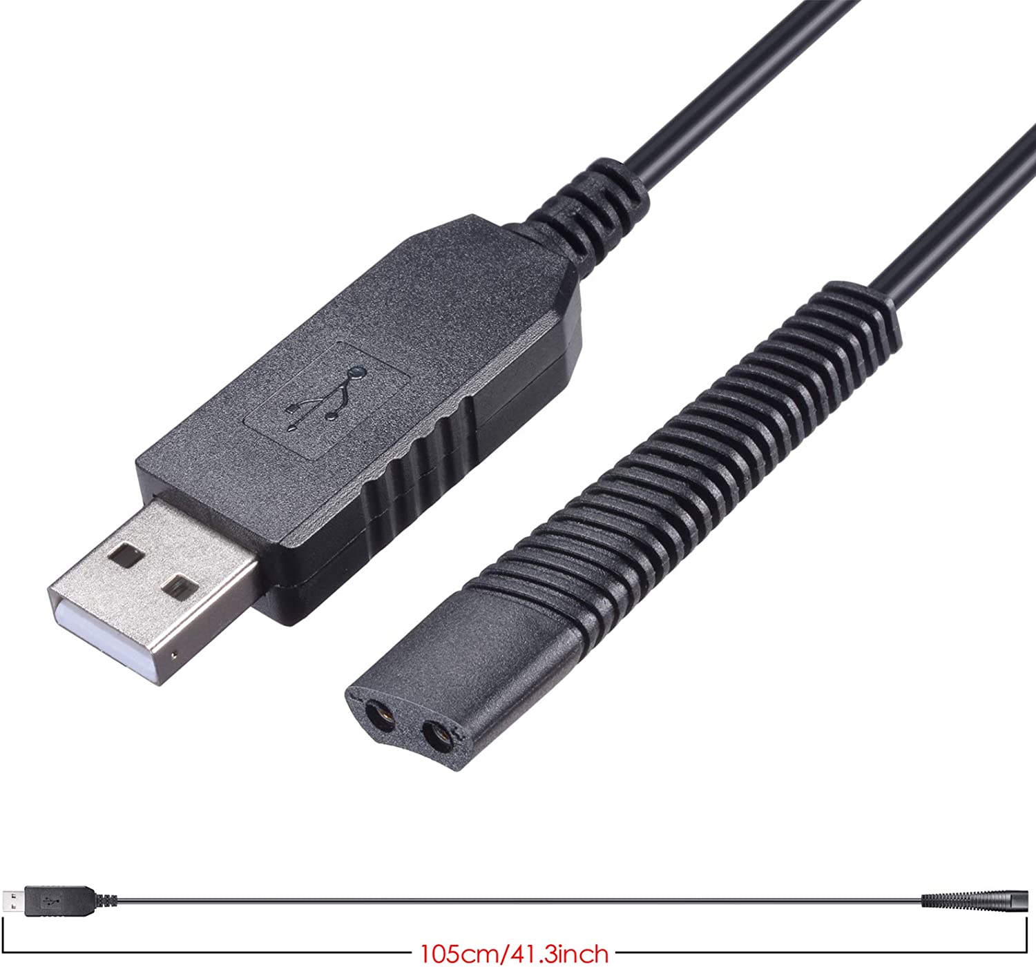 12V Usb Oplaadkabel Vervangende Oplader Kabel Compatibel Met Braun Scheerapparaat Serie 9, Serie 7, Serie 5, Serie 3, Serie 1 Po