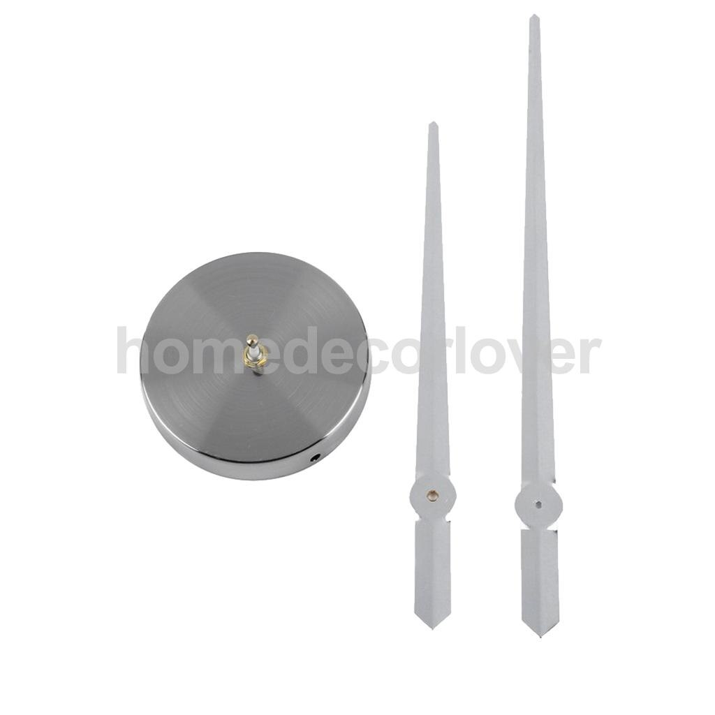 Home Decor Clock Wall Clock 3D DIY Sticker Time Watch Quartz Long Needle Kitchen Replacement Clock Time Counter