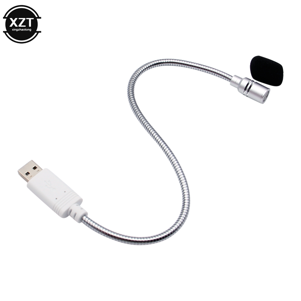 Mini Usb Microfoon Opname Microfoon Voor Laptop Windows Verlengen Flexibele Microfoon