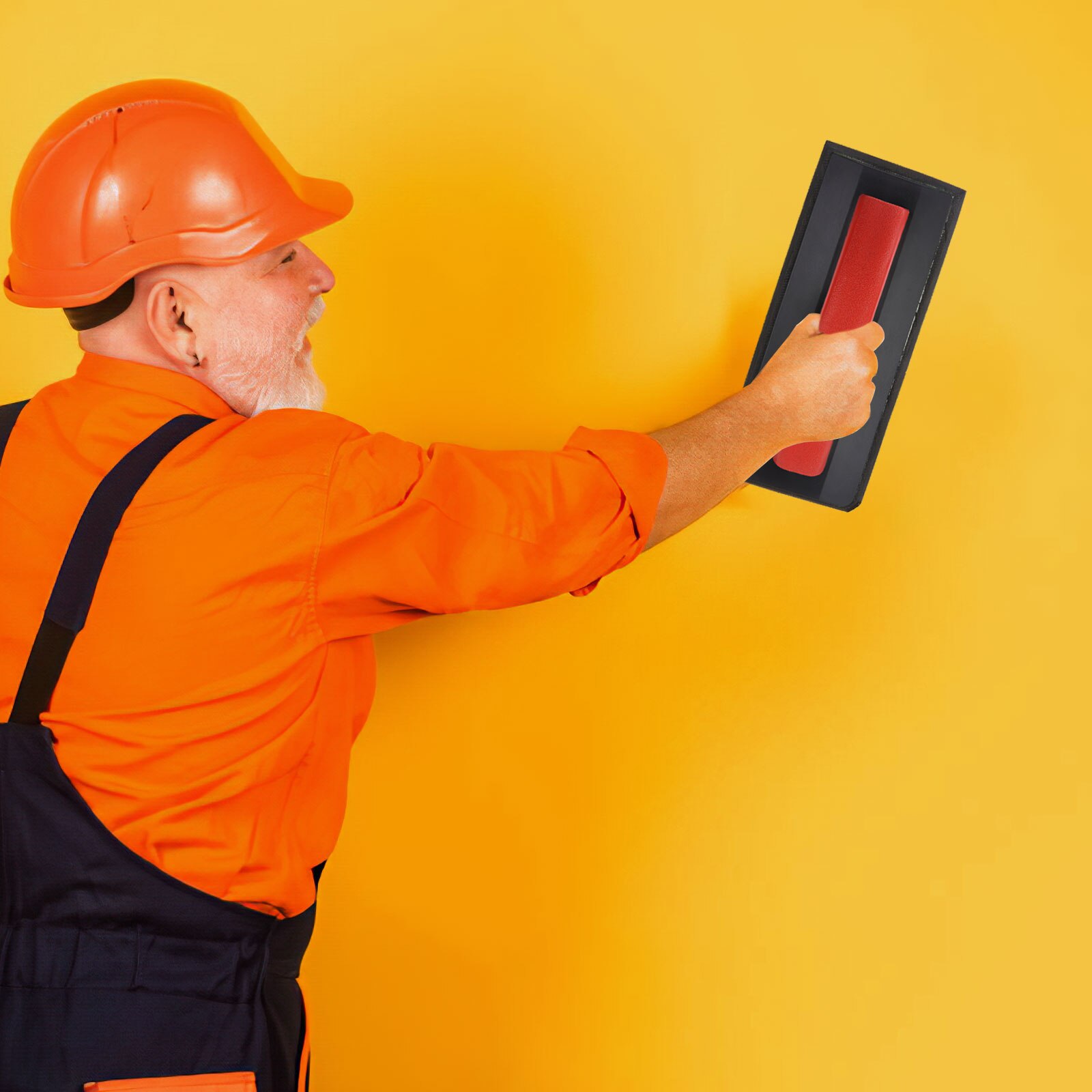 Rubber Cement Troffel Energiebesparing Cement Spatel Ergonomische Cement Bricklaying Troffel Industrie Hoge Hardheid Comfortabele Grip