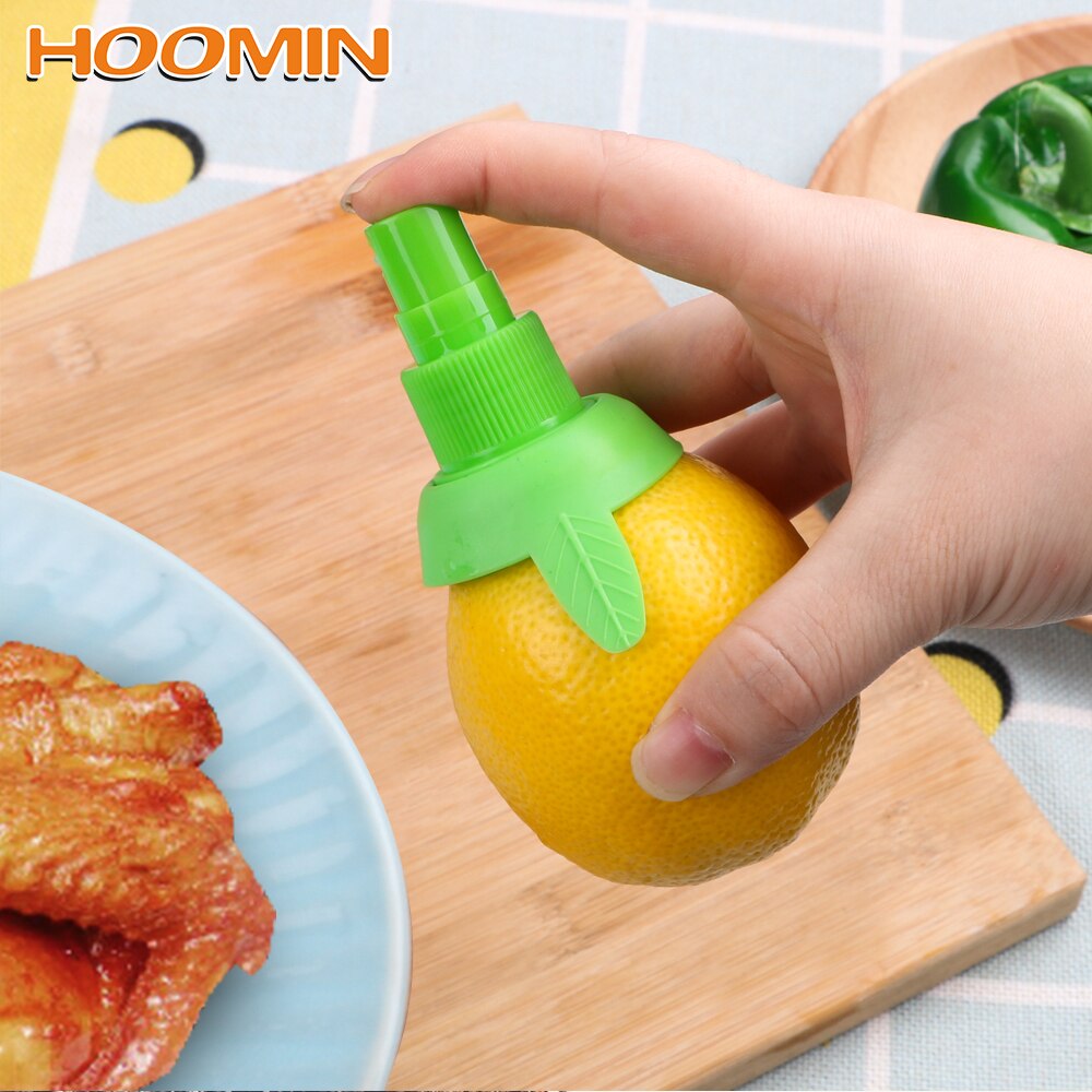 Hoomin 2 st/set fruktjuice citrus spray sallad drycker hand juicepress citron sprayer apelsinjuice squeeze for cook biff kyckling