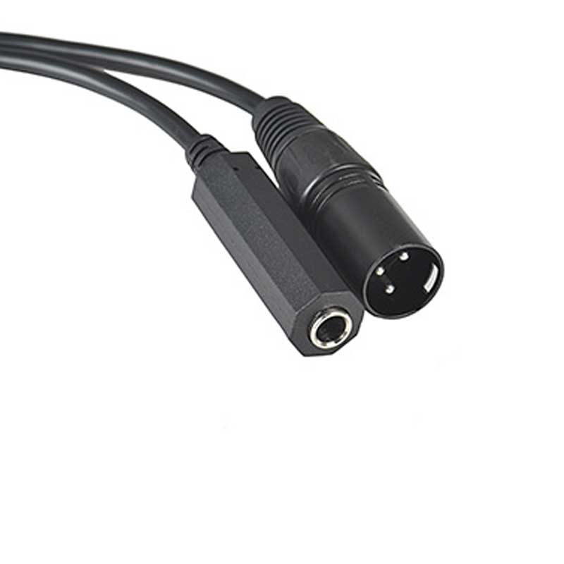 XLR 3pin to 6.35 trs female 6.5mm female to 3-Pin XLR public mixer power amplifier audio conversion cable