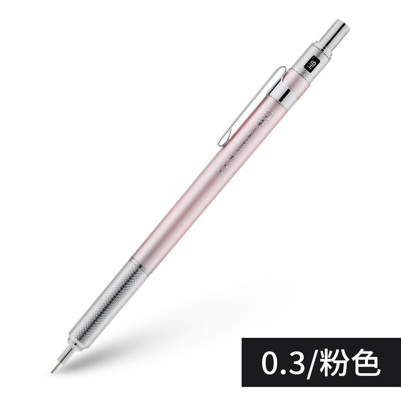 SAKURA-lápiz automático para dibujo de flores de cerezo, 1 unidad, XS-305, 0,3/0,5mm, de plomo continuo: 0.3 Pink