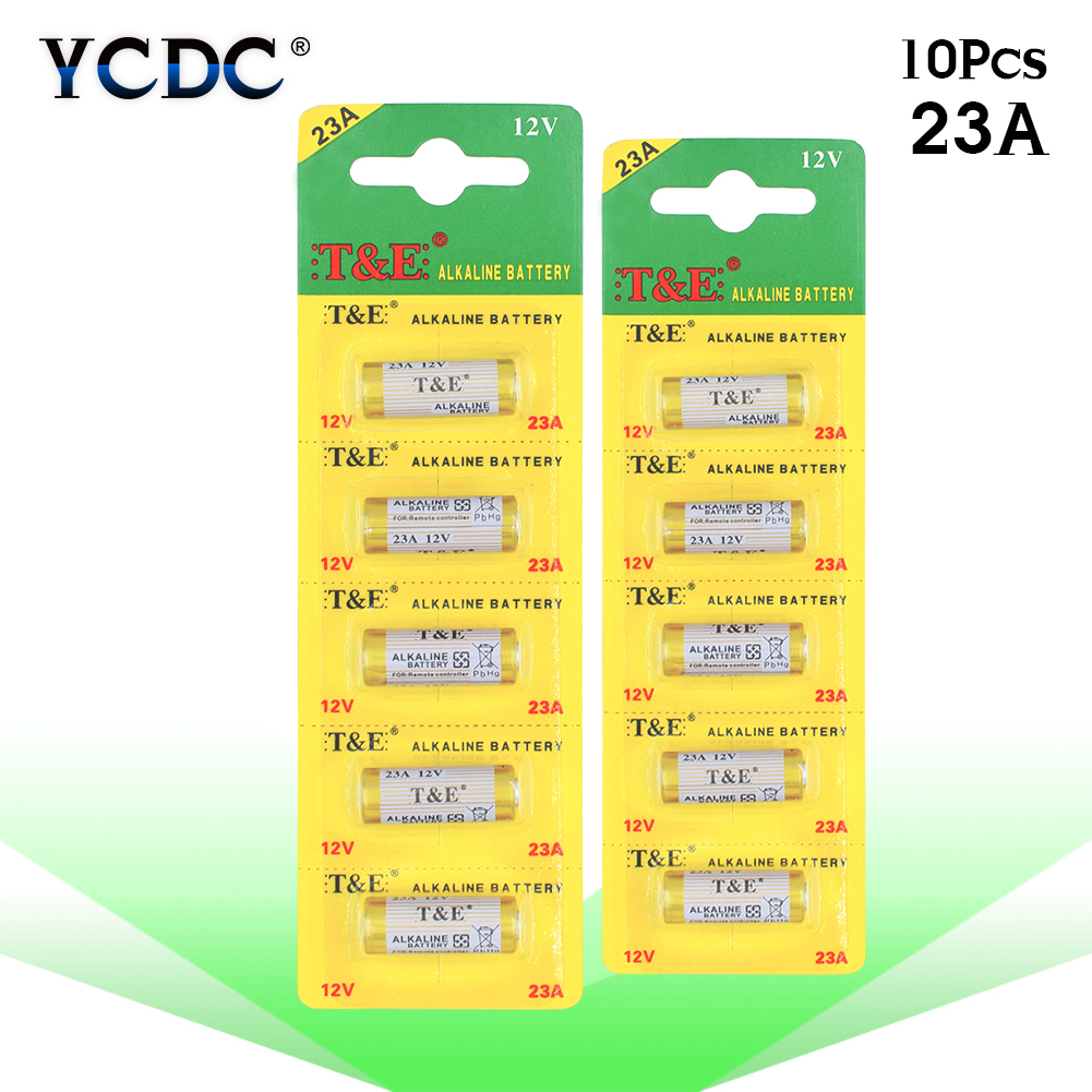 Ersatz 5 x 23A 12V alkalisch Batterien 23AE Frau21 A23 V23GA Batterie Für Fernbedienung Radio: 10 Stck