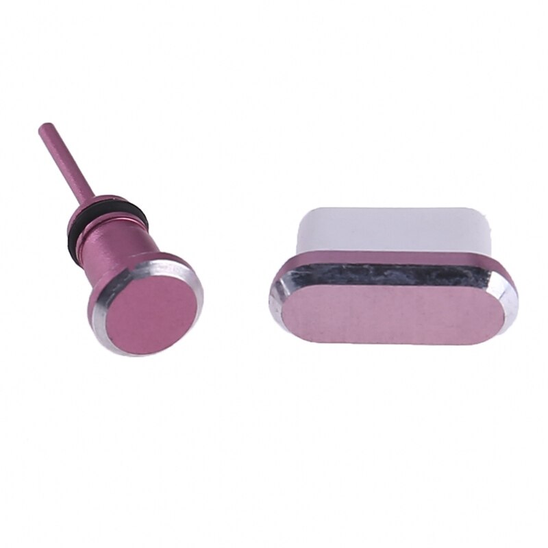 3.5Mm Koptelefoon Jack Type C Telefoon Opladen Poort Sim-kaart Usb C Stof Plug Voor Xiaomi Huawei Samsung Iphone: PK