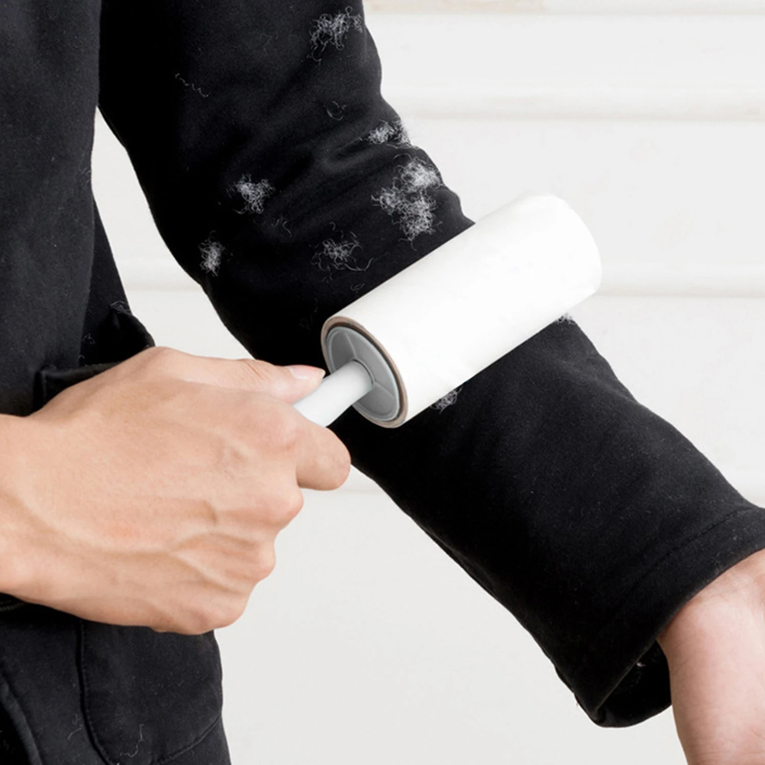 Lint Roller Met Vullingen Sticky Remover Haar Hond Kleding Bank Stofreiniging Remover Vervangbare Rolborstel Reinigingsgereedschap