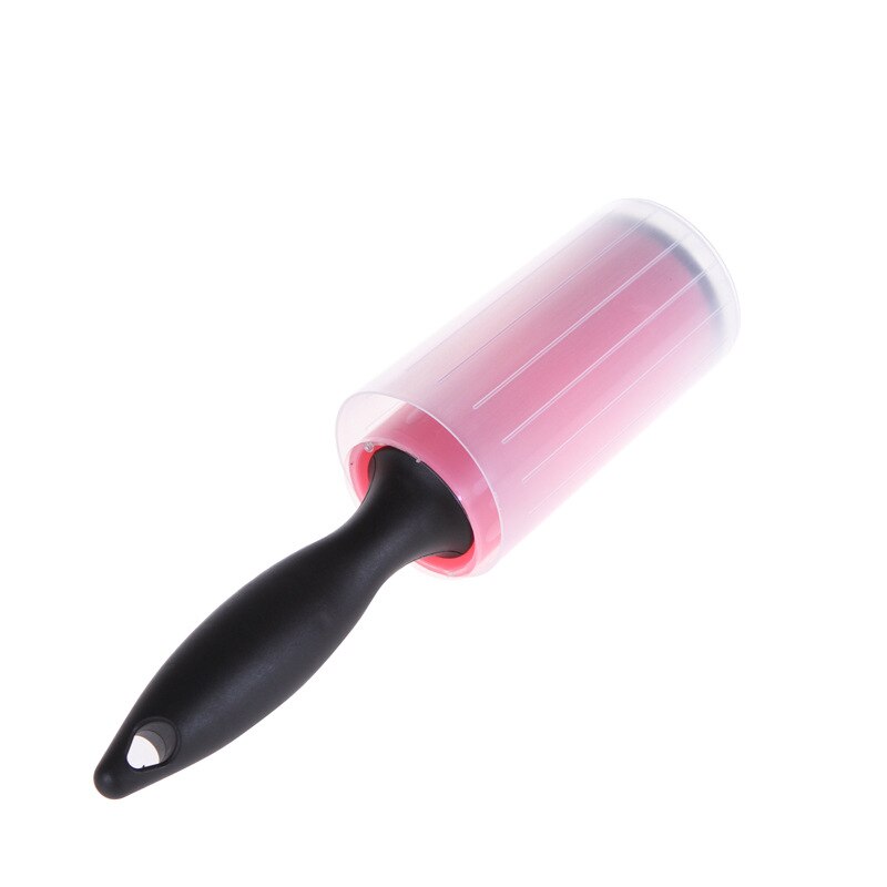 Lint Rollers Herbruikbare Wasbare Lint Roller Kleverige Silicone Dust Wiper Pet Hair Remover Borstel Gereedschappen Voor Pet Doek: Roze