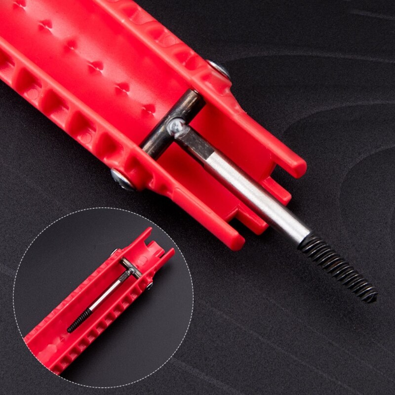 Multifunction Faucet Wrench Sink Installer Tools Water Pipe Spanner Tackle Tool for Toilet Bathroom Kitchen