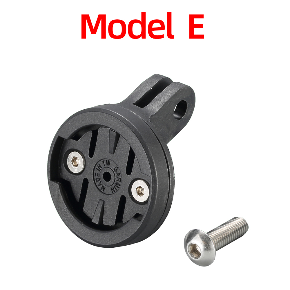 Adaptador de soporte de montaje combinado Garmin Gopro, adaptador de faro de cámara de liberación rápida para montaje de K-EDGE Garmin Wahoo Bryton: Morado