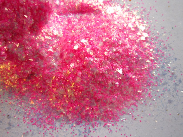 Fijne Roze dust iridescence Witte Vlok glitter Mix voor Nagellak Maken G522