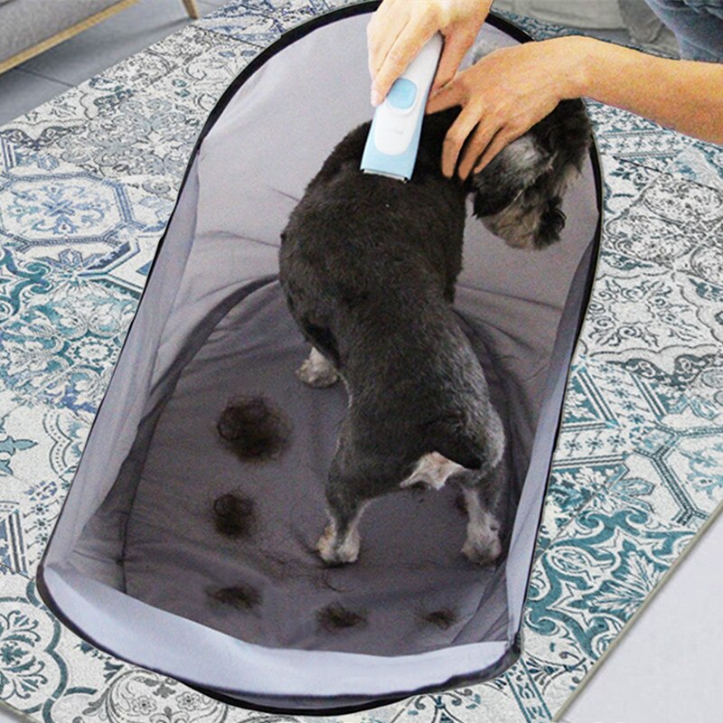 Haustier Haar Trimmer Kasten Oxford Pflege Kasten für Hunde Reinigung Faltbare Hund Haar Trimmer Taschen für Reinigung Haustier Produkte Haustier-liefert