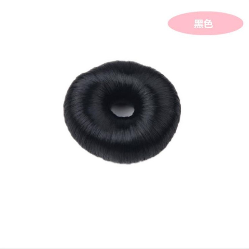 1 Pc Netwerk Populaire Diy Hair Styling Donut Natuurlijke Haar Chouchou Nep Pony Vrouwelijke Extensions Haarstukje: 7