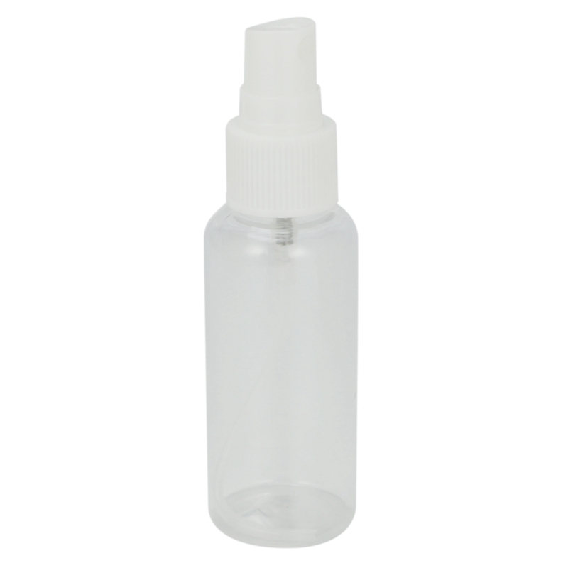 50 Pieces 50Ml Spray Bottles Plastic Empty Refillable Atomiser Transparent Travel Bottle