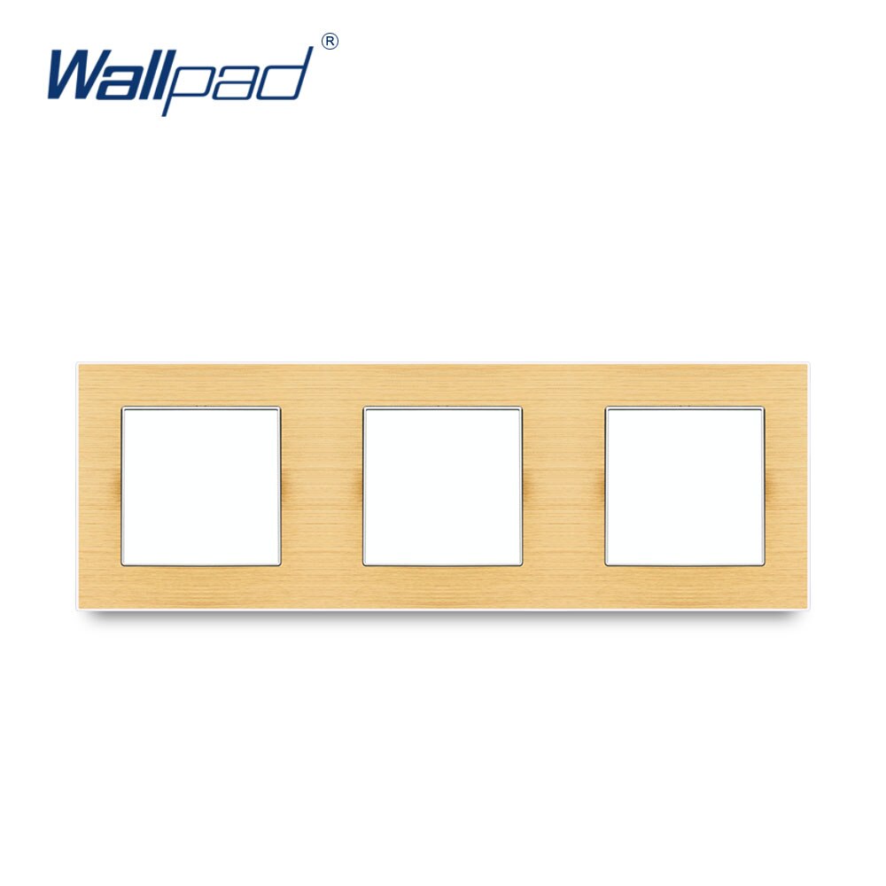 Wallpad luksus aluminiumsramme panelramme guld hotelpanel lodret og horisontramme 1 2 3 4 5 ramme panel: 3