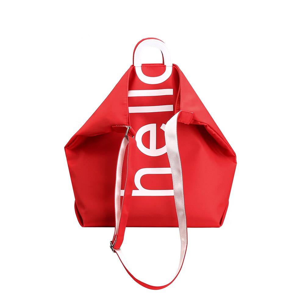 Casual tote letter vrouw crossbody rits zachte schoudertas veelzijdige portemonnees en handtassen vrouwen bolsa feminina: Rood
