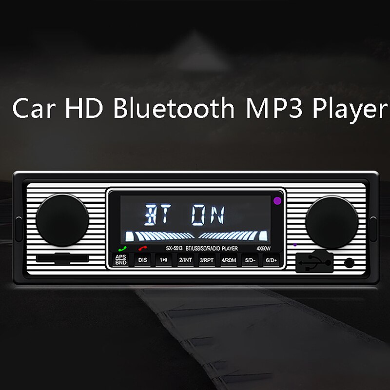 1Din 12V Auto Radio Bluetooth Auto MP3 Speler Usb Aux Fm Auto O Stereo Radio Auto Speler Auto Stereo O-