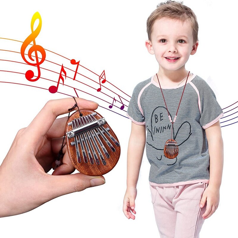 8 Key Kalimba Mini Thumb Piano Kalimba Beginner Portable Instrument