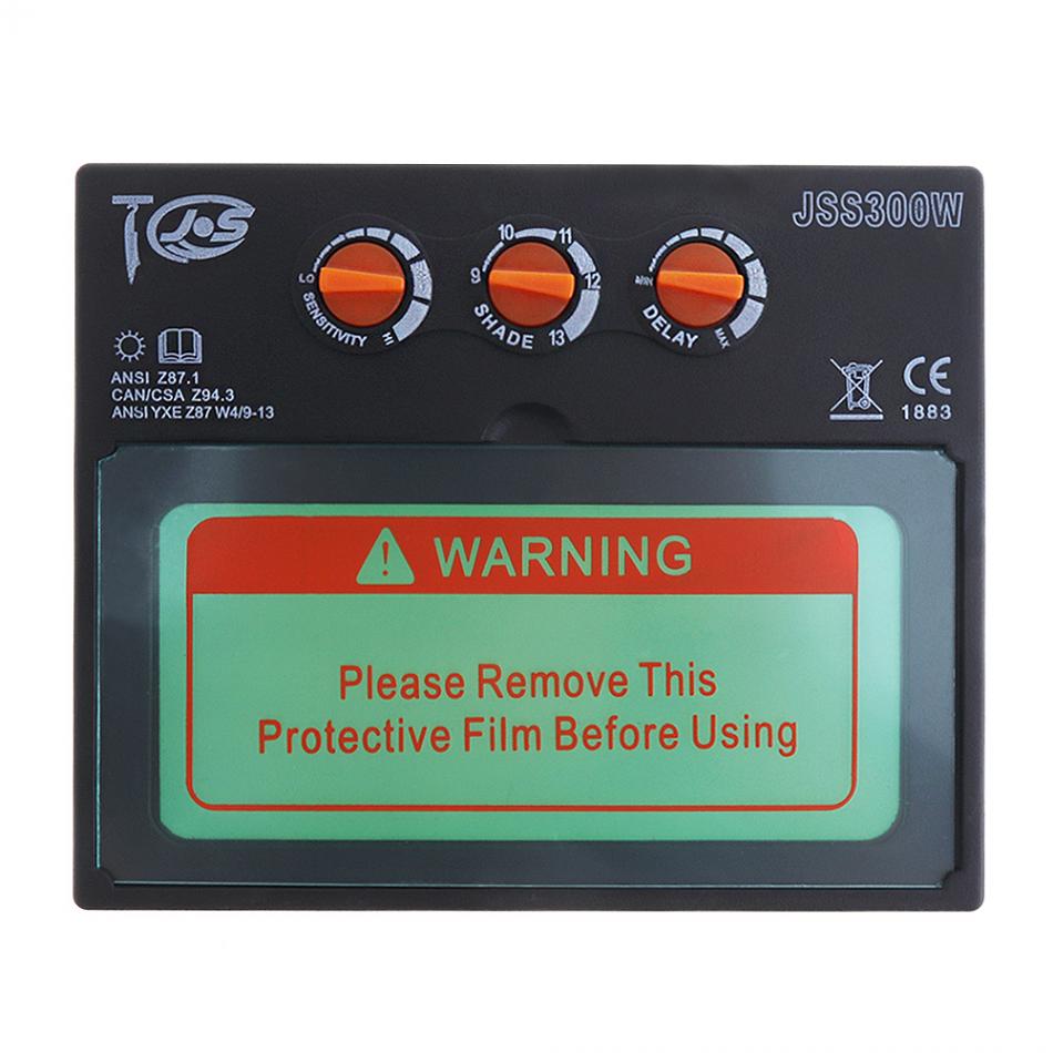 Welding Helmets Black Solar Power Auto Darkening Welding Helmet Mask Lens Automation Filter Shade Eyes Goggles Lens