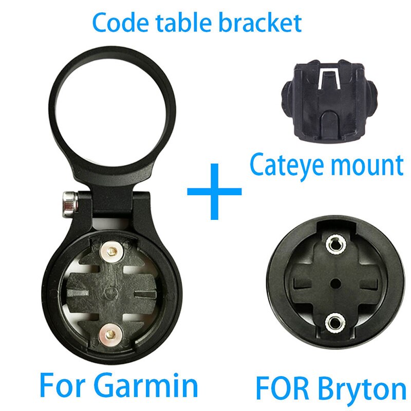 mountain bike road bike code table extension bracket is suitable Aluminum alloy wrist set code table frame with carbon fiber Lid: Code table set