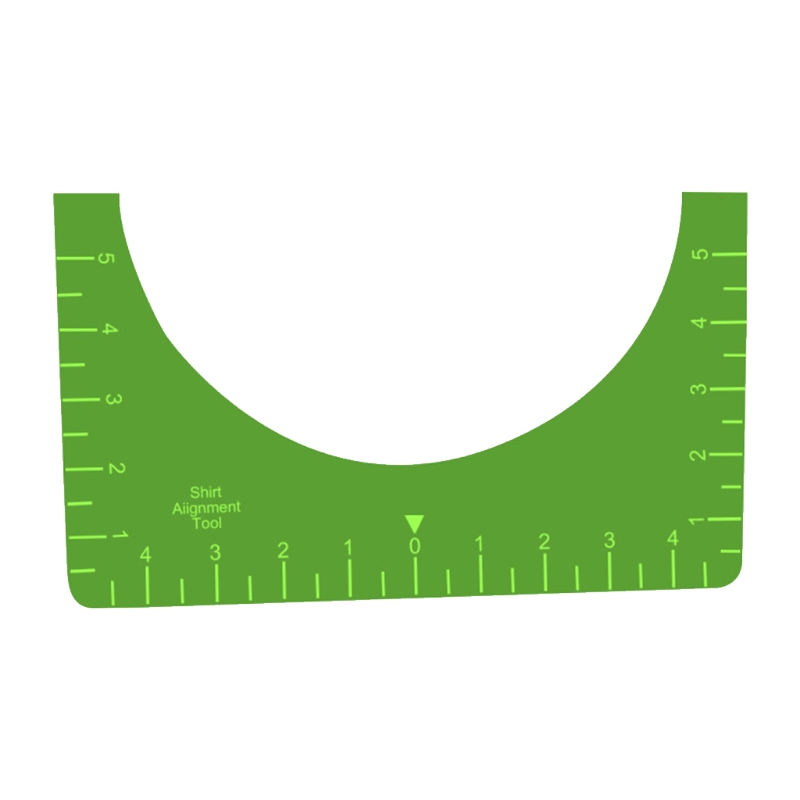 Tshirt Alignment Tool Ruler Guide Acrylic Clearly Marked Centering Sublimation Pressing, T-Shirt Ruler Guide with Si