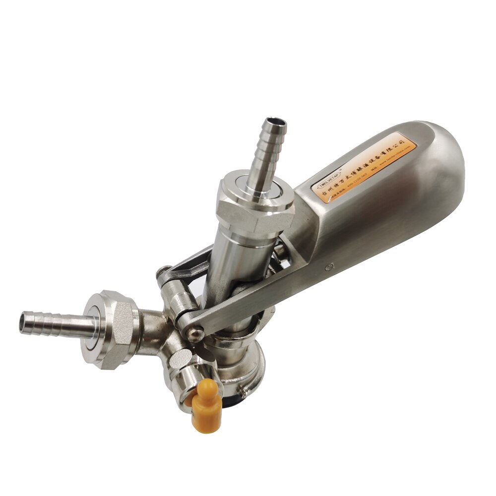 Twelvetap Rvs Handvat S Type Tapkop Dispenser-Bier Tap S-Systeem Craft Biervat Accessoire FD-ST