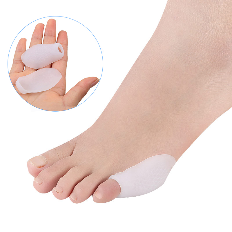 Pexmen-Corrector de juanetes de Gel, Protector para aliviar el dolor de callos, herramienta para el cuidado de los pies, 2 o 4 piezas: Verde claro