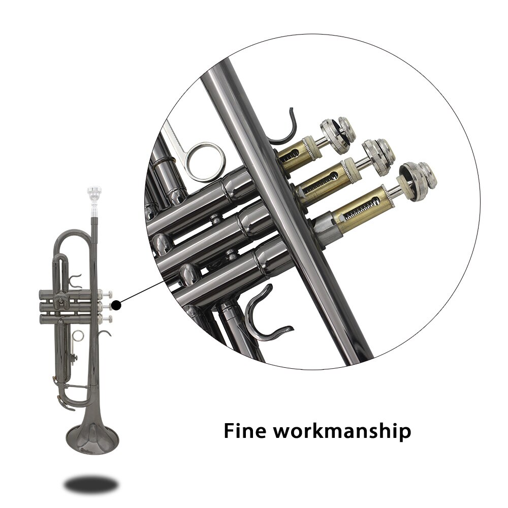 Lagere B-Verstelbare Kleine Sleutel Lente 3Pcs Trompet Zuiger Klep Lente Accessoires Deel Vervanging Messing Instrument Reparatie Onderdelen