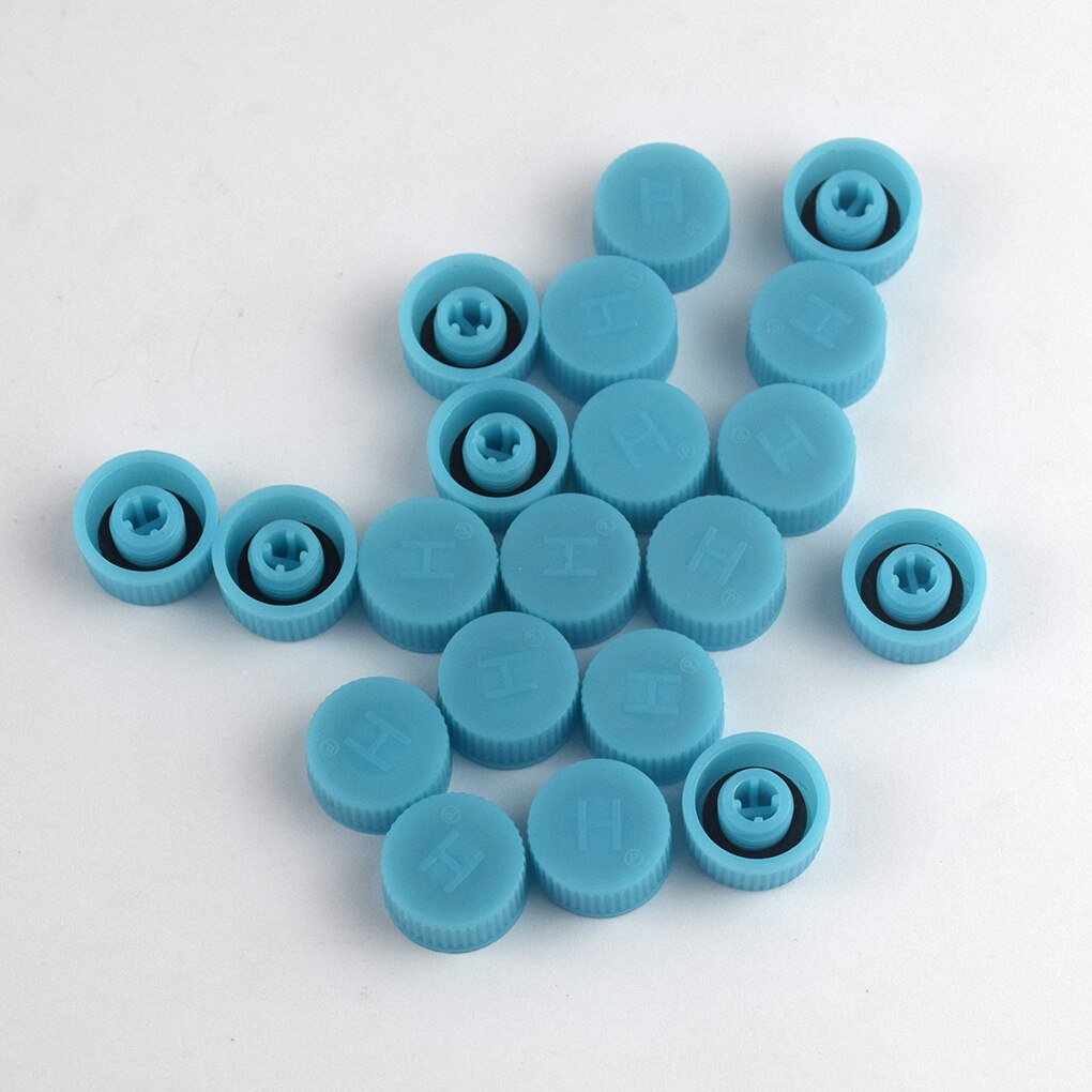 20 stuks auto-airco-airco-kleppendeksel met hoge druk, stofkap, koelmiddeldeksel met hoge druk