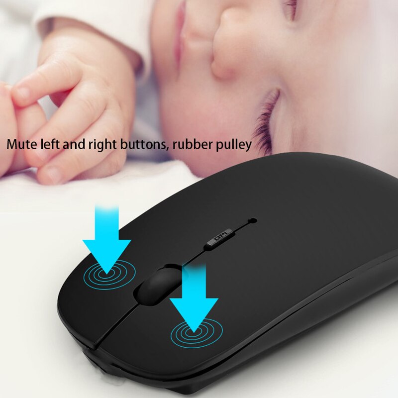 M105 Optical Mouse, Suitable for Xiaomi/Apple/Huawei Laptop iPad Flat Bluetooth Wireless Silent Mouse