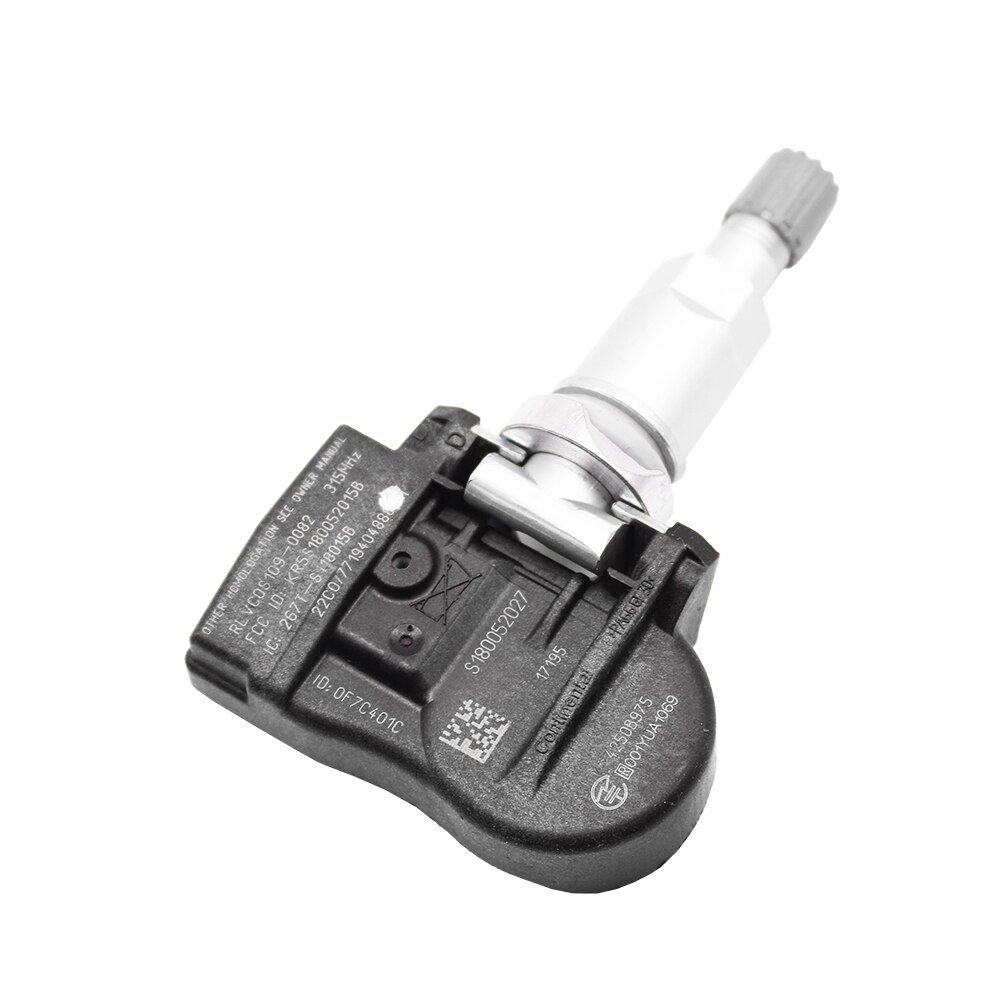 4 stk 4250 b 975 til mitsubishi i-miev luftspeiling outlander sport lanser bil dekktrykk overvåkingssystem sensor 315 mhz bil tpms