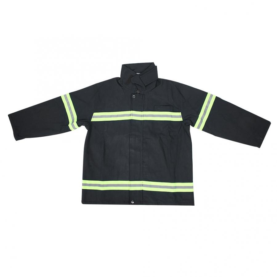 Feuer ausrügestochen Flammschutzmittel Feuerfeste Hitzebeständigen Feuerwehr Schutz Kleidung Reflektierende Mantel Hosen Feuer Beständig Kleidung