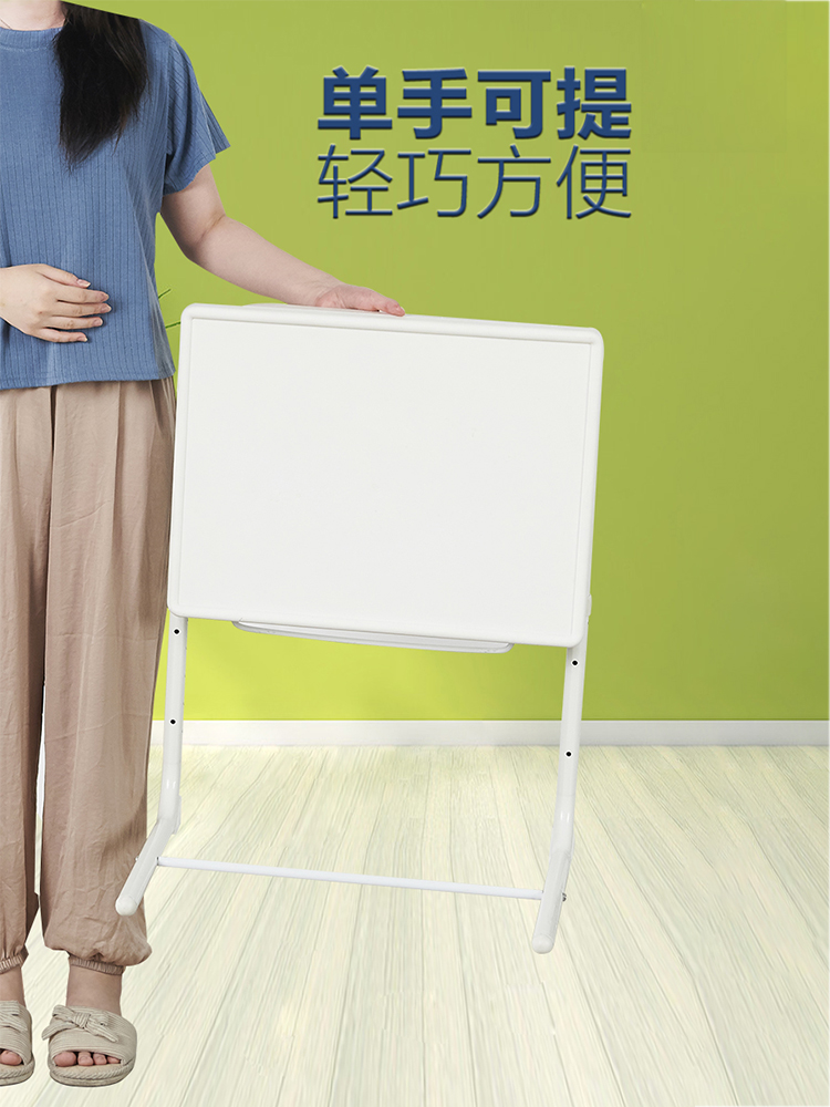 Removable bedside table simple bed desk bedroom lazy lift folding computer home small