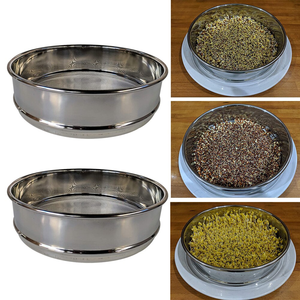 Hydrokultur Samen Keimung Tablett Sprießen Platte Wachsen Kindergarten Gemüse Sämling Topf Keimgerät Pflanzen Topf Ebene Gittergewebe Sprießen Deckel