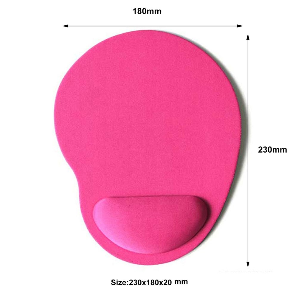 Eva Foam 3D Muismat Polssteun Mousepad Polsbandjes Pad Muismatten Voor Gamer: D