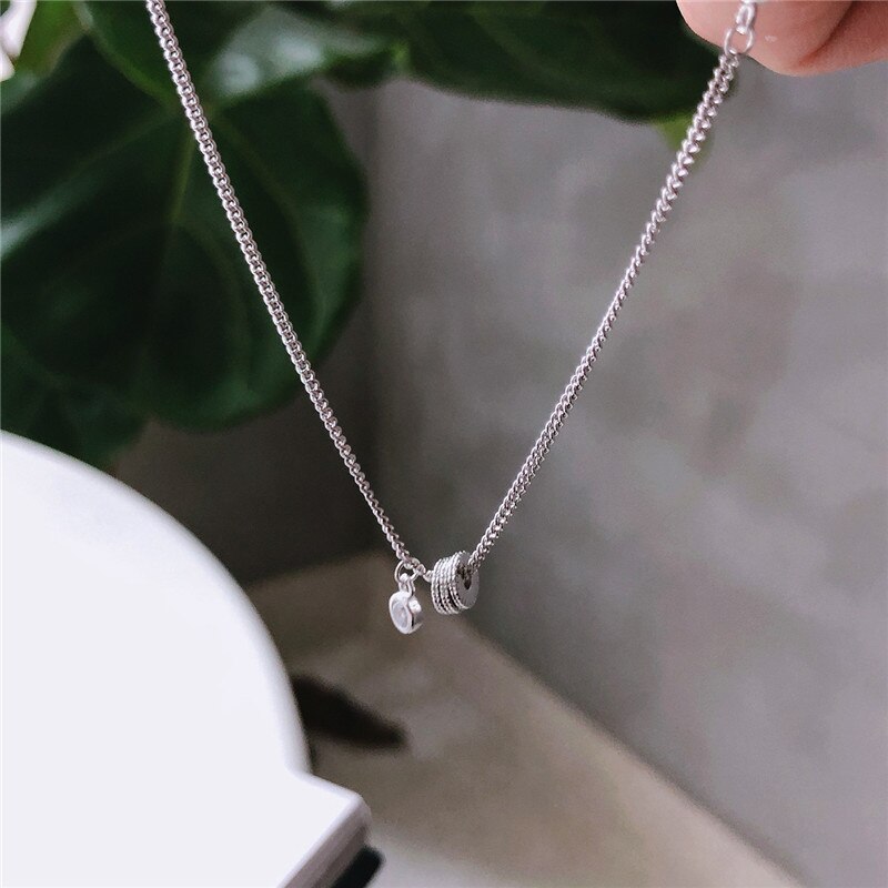 RUIYI Real 925 Sterling Silver Women Summer Cool Anklets Female Niche Coin Chain Feet Jewelry Anklets Minimalist Ankle Bracelets