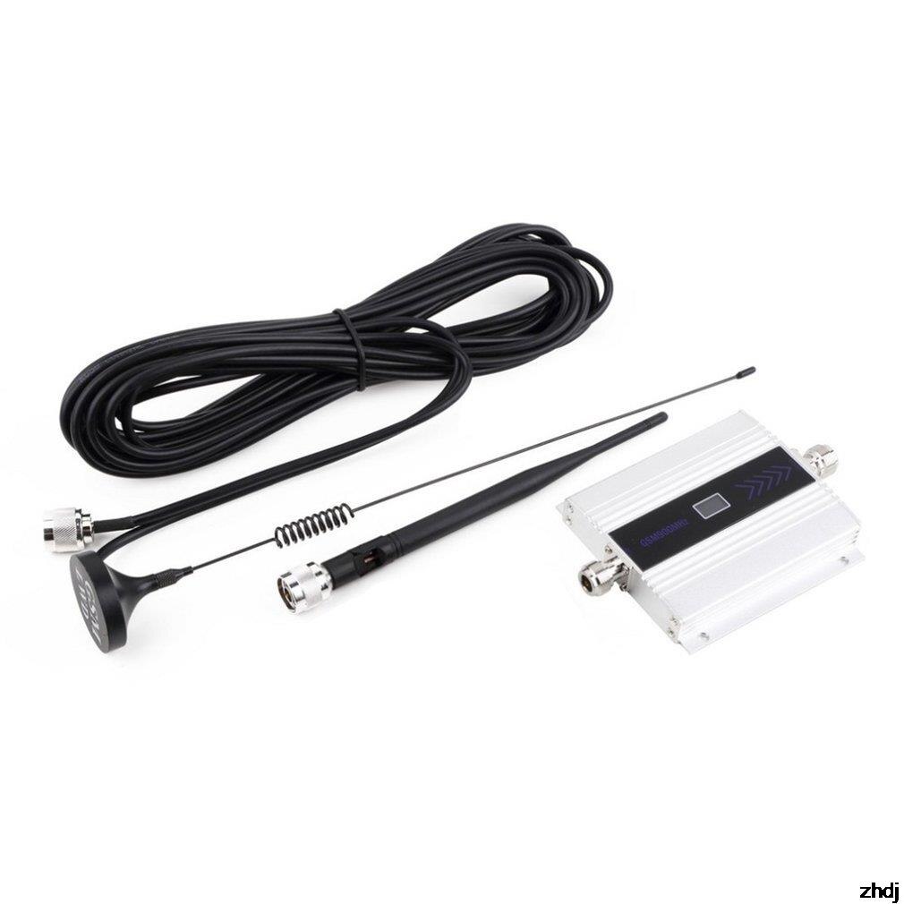 Mobile Unicom GSM 900MHz Mobile Phone Signal Booster Cellular Repeater Amplifier Antenna Cell Phone Signal Booster Amplifier: US plug