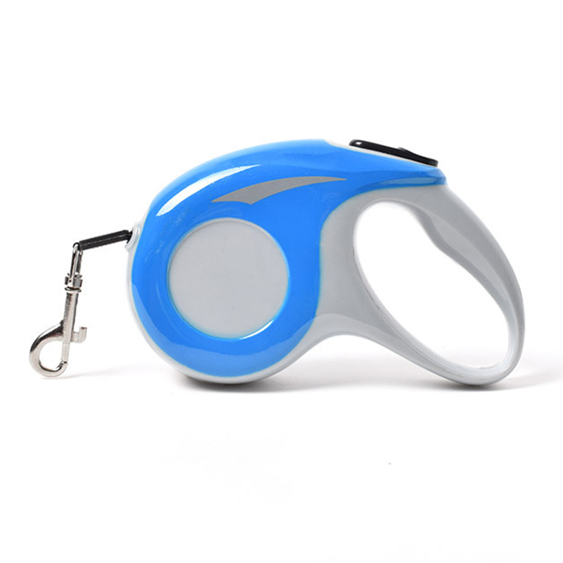 Durable Dog Leash Automatic Retractable Nylon Dog Lead Extendable Puppy Cat Traction Rope Belt Dog Leash For Dogs Products 3M/5M: Blue / 5M