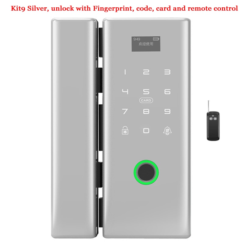 Remote control for Smart Glass Door Biometric fingerprint lock sold in our store
