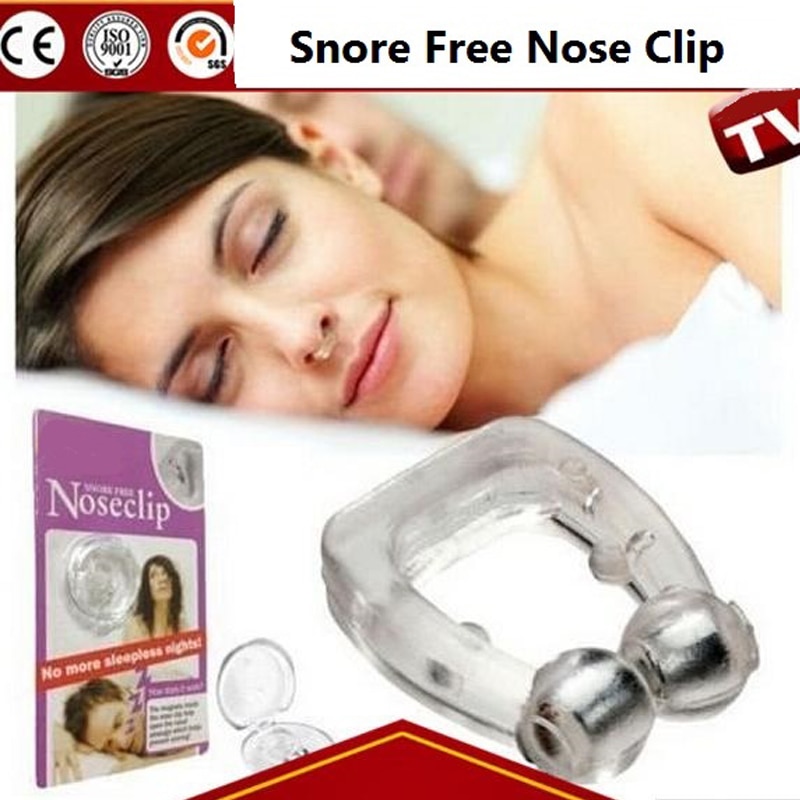 Silicon Snore Stopper Mini Neusklem Snurken Anti ronco Ademen Slaaphulpmiddel Apparaat Volwassen Anti Ronflement B87