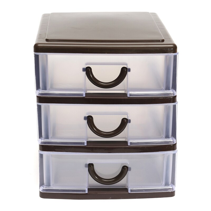 Drawer Durable Plastic Office Table Desktop Debris Cosmetic Drawer Style Holder Storage Box DIN889