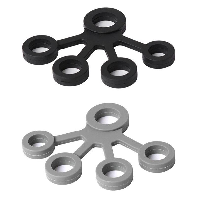 Silicone Hand Expander Finger Hand Grip Finger Training Stretcher Trainer Strength Resistance Bands Wrist Exercise Fitness